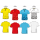 Collar Button Sublimation Design: CCT-2049